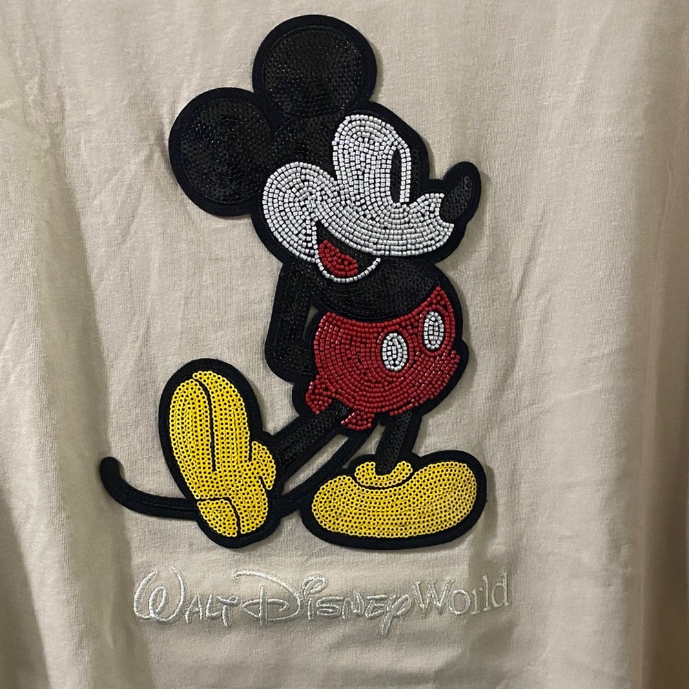 Disney Beaded Mickey MouseT-Shirt